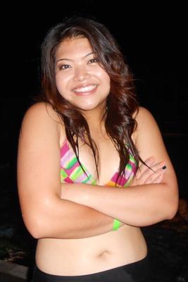 Chubby Filipina in a Bikini