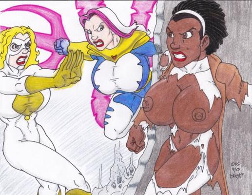 Moonstone and Songbird VS Monica Rambeau