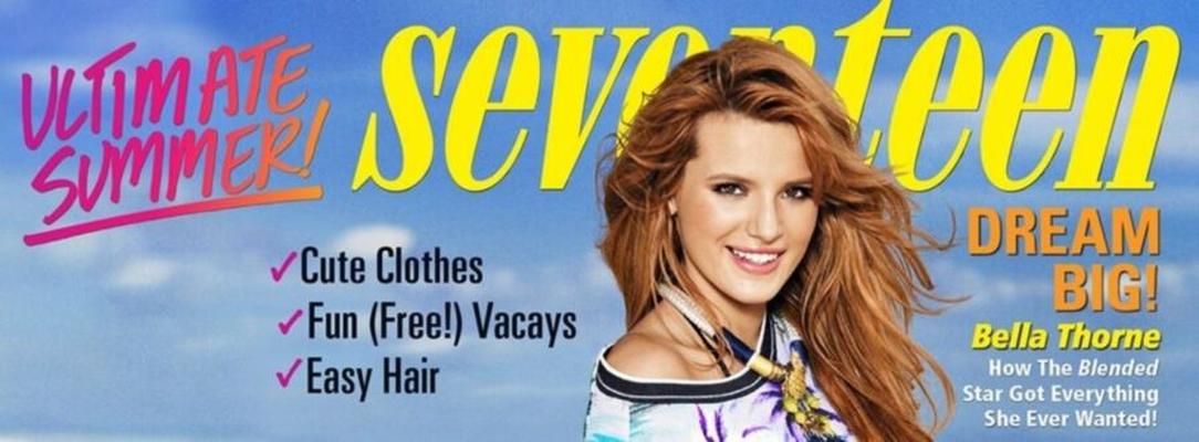 Bella Thorne dix-sept magazine