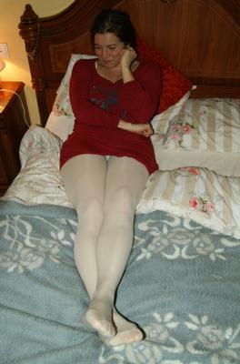 shy wife wants some sex in pantyhose