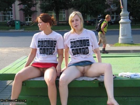 .....Russian lesbian sluts in public