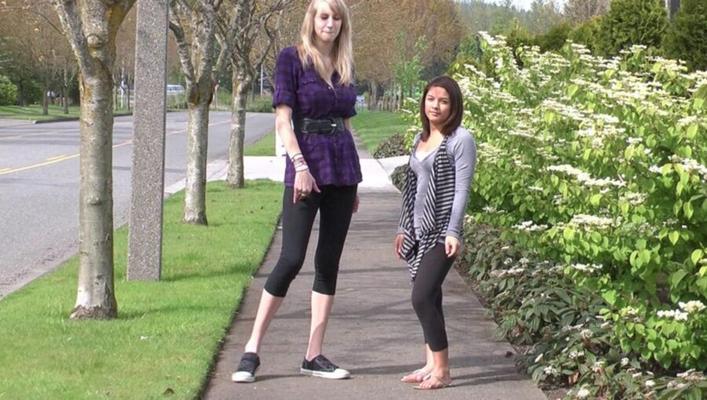 Long Drink of Water:  TALL GIRLS