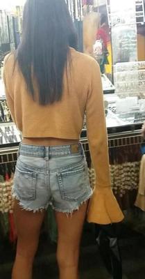 Daisy dukes candid