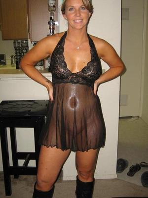 shaved blonde wife