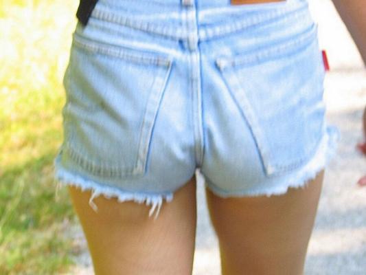 Minha bundinha de short jeans...