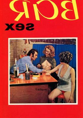 Magazine de sexe dans un bar