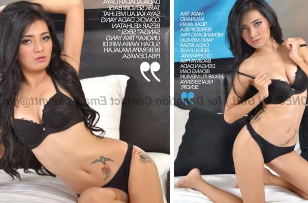 Tika Kaunang Model Bikini Indonesisch Majalah Gress indo