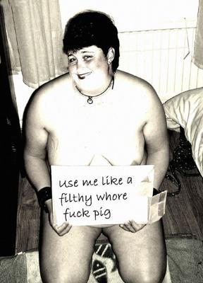 Faked fat fuckpig vickie