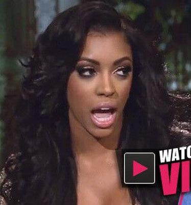 Porsha Williams, salope qui s'étouffe