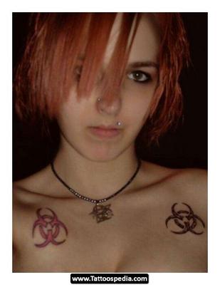 Tattoo - Biohazard girls - makes you wonder