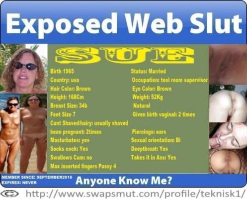 Exposed Sue USA WIFE