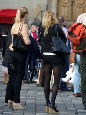 street pantyhose