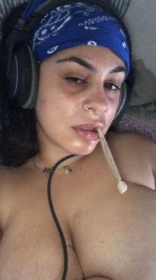 get high with me and then cum on my face