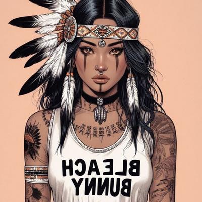 The Original Bleach Bunnies: Native Americans (AI)