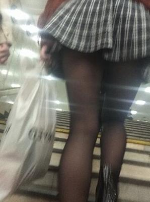 Russian girls in public places 19