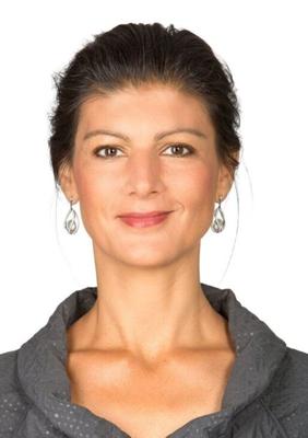 Die deutsche Polit-Promi-Schlampe Sahra Wagenknecht