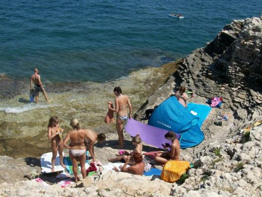 ein Tag am Strand