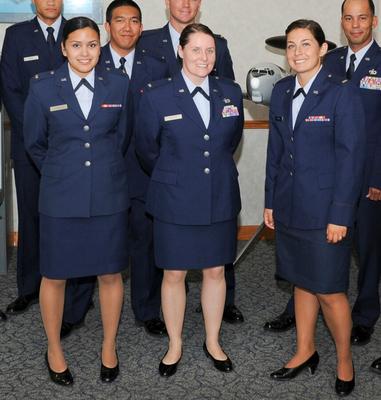 Mulheres em uniforme USAF