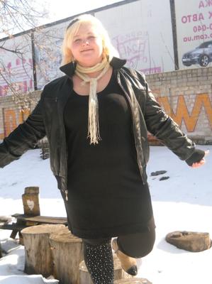 Tatiana, blonde bbw milf from Tchernikhov Ukraine