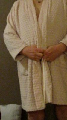 sisters dressing gown for slut