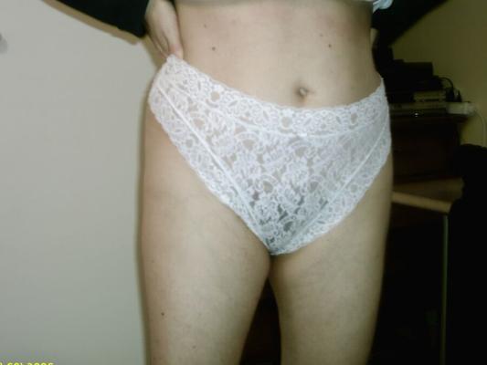 mature uk vhite panties