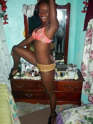 African College Girl Shows Off Underwear