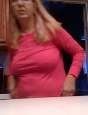 Pokies through jammies blonde Utah milf