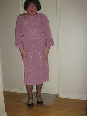 Pinkes Kleid