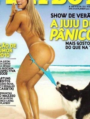 Juju Salimeni Revista Playboy und Paparazzo