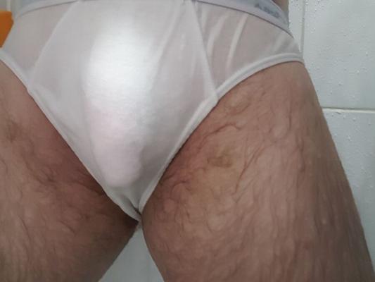 - Me in Wet White Underwear