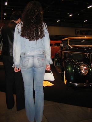 Amerikanische Autoshow