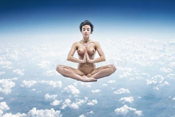 Naked People Levitating!