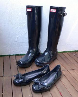 Bottes en caoutchouc - Gummistiefel - Gummiballerinas