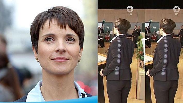 Frauke Petry cul chaud