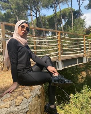 Mi asunto de chica de gimnasio Hijabi de Beirut Jannah ... solo anal