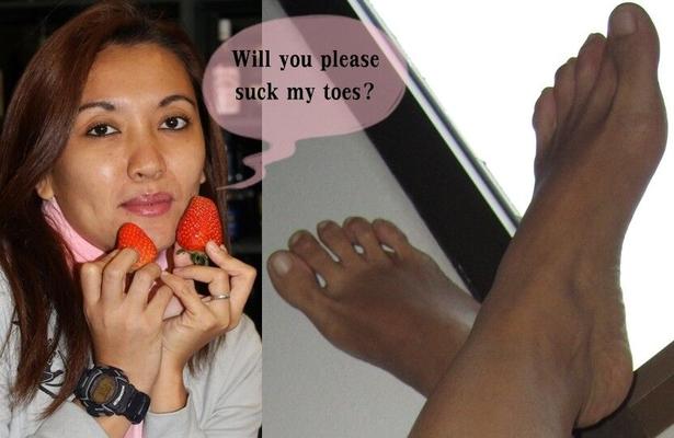 Asian Milf Feet (Caption)