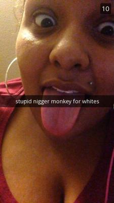 Nigger race play on snapchat