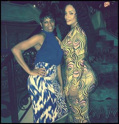 Beyonce Cousin Kristin Douglas.Lot thicker than B