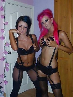 Two uk girls posing