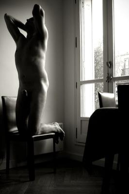 Myself nude by the window