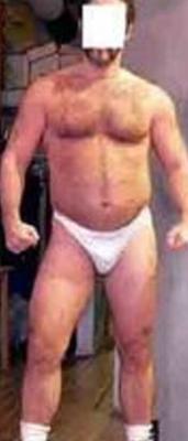 Speedo Cock Dad Grandpa Bulge Lycra