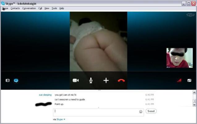 vivir en skype