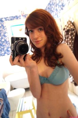 Super cute redhead Teen