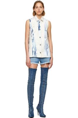 Denim CD Favorites - Diesel Hellblaue Shorts -