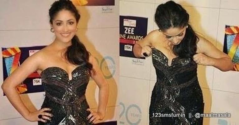 Actrices de Bollywood, les plus grandes photos de moments d'Oups et d'échecs