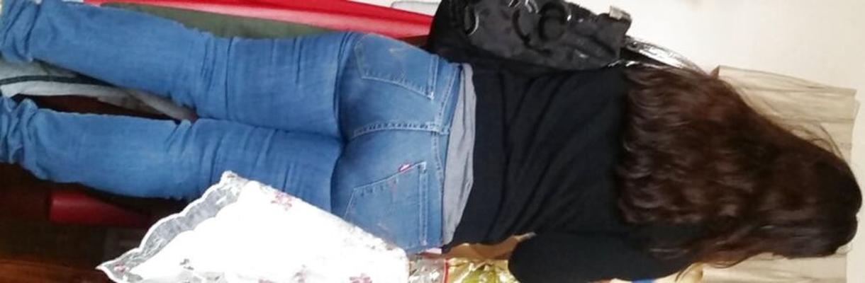 Bunda grossa da esposa em jeans