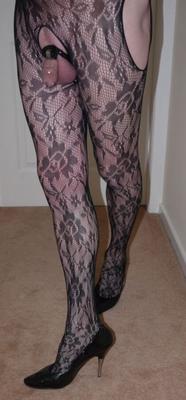 Body Stocking with Chastity Cage