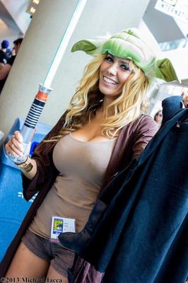 Sexy Star Wars-Mädchen