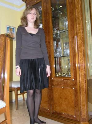 Franziska, une adolescente allemande en collants (Tisch)