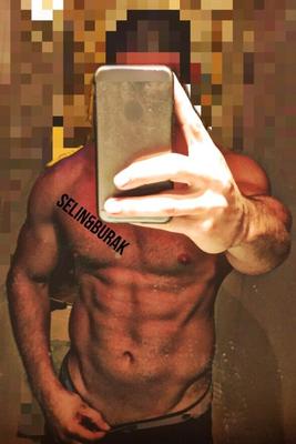 Hubby Burak shows his sex body for the first time with six pack